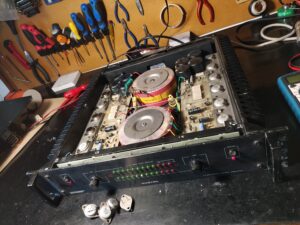 riparazione amplificatore
